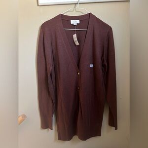 Loft copper/brown sweater